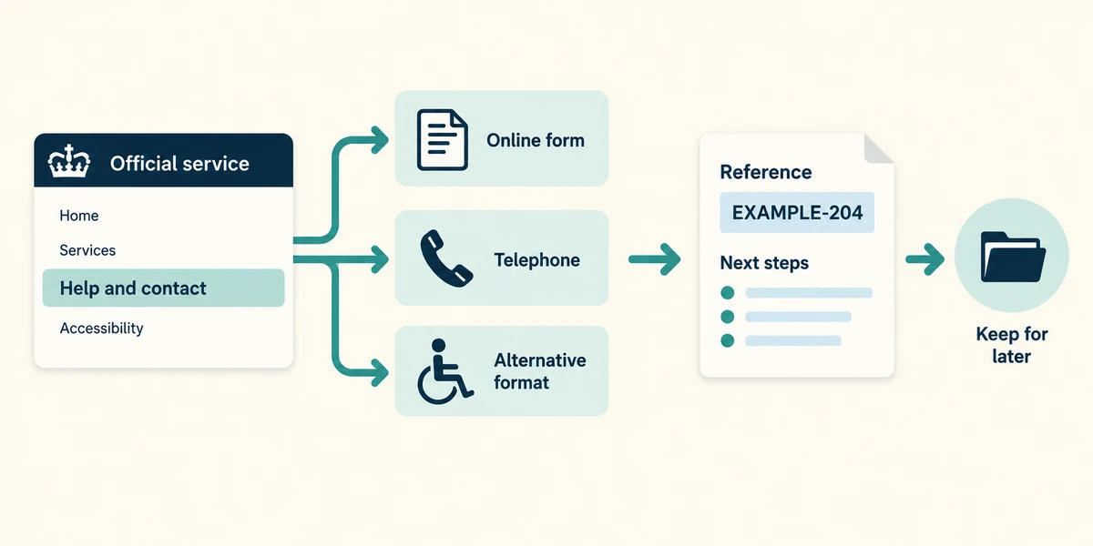 Find official help or an alternative application format.