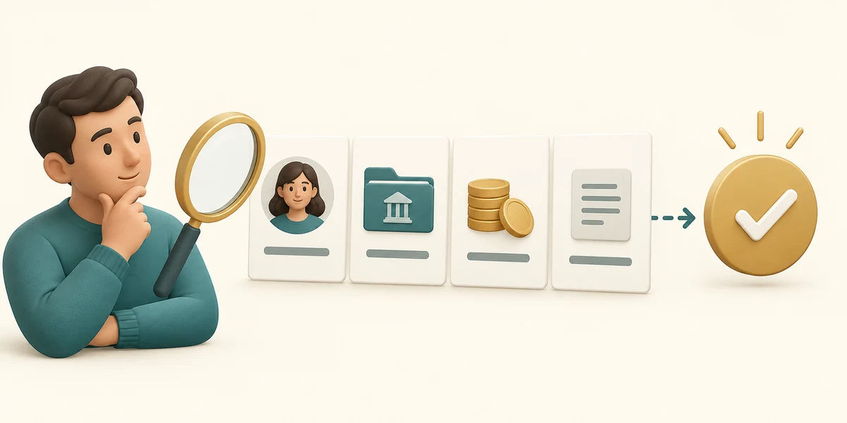 Recipient, account, amount and reference are checked before confirming a payment.